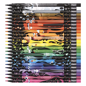 Színes ceruza MAPED Color Peps Monster háromszögletű 24 darabos készlet