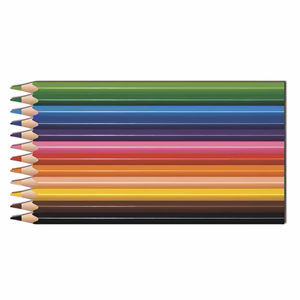 Színes ceruza MAPED Color Peps Strong háromszögletű 12 darabos