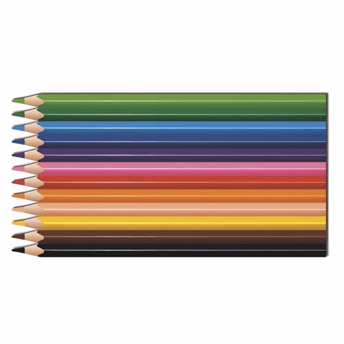 Színes ceruza MAPED Color Peps Strong háromszögletű 12 darabos