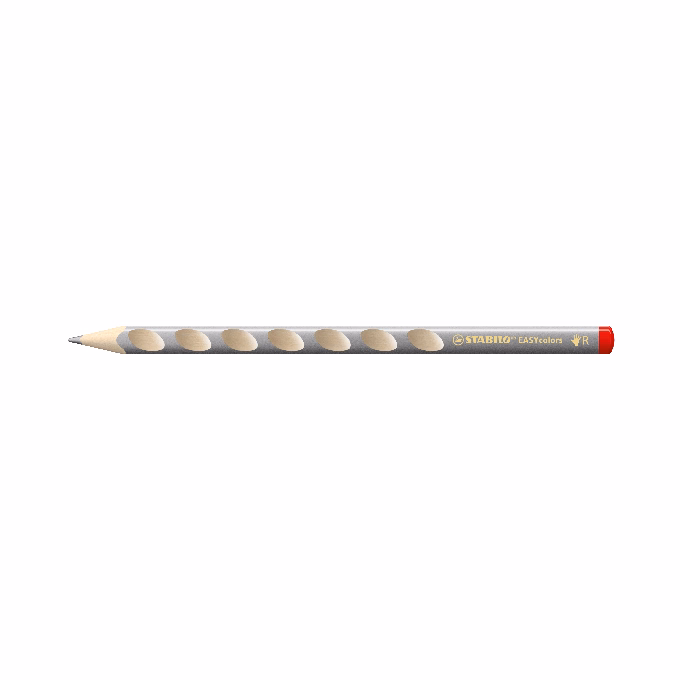 Színes ceruza STABILO Easycolors háromszögletű jobbkezes ezüst Színes ceruza STABILO Easycolors háromszögletű jobbkezes ezüst