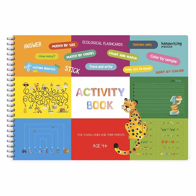 Színező könyv CREATIVE Activity book 46 lapos