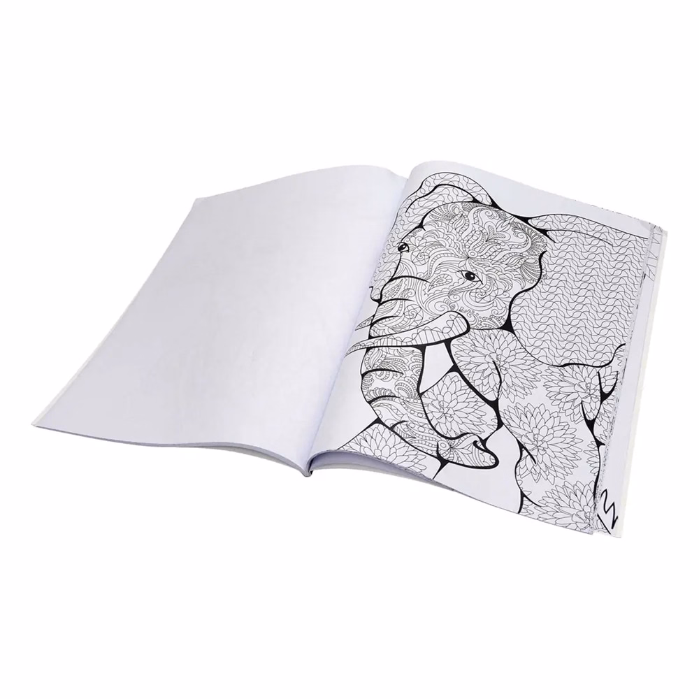 Színező könyv CREATIVE Adult animal 40 lapos