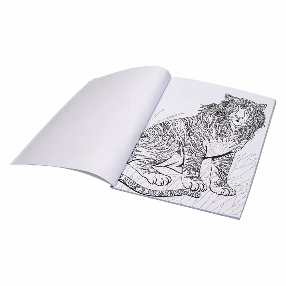 Színező könyv CREATIVE Adult animal 40 lapos