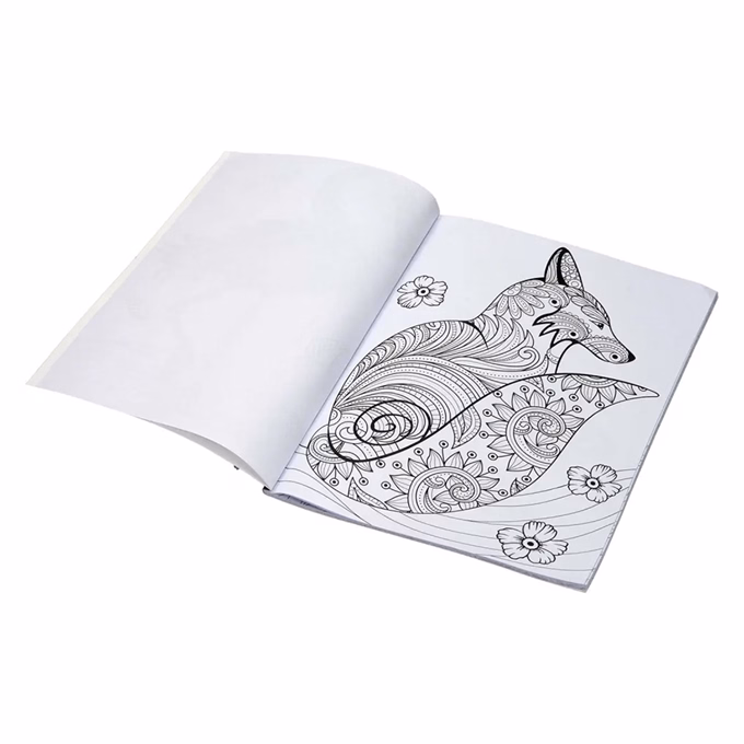 Színező könyv CREATIVE Adult animal 40 lapos