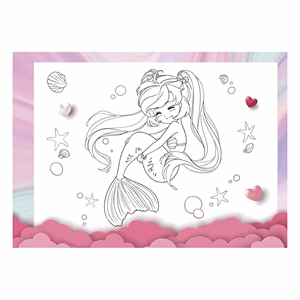 Színező könyv CREATIVE Cute 37 lapos
