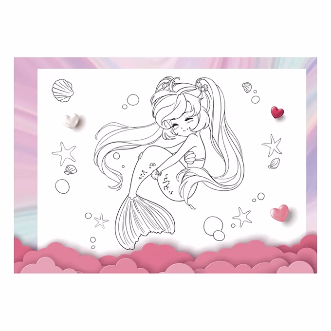 Színező könyv CREATIVE Cute 37 lapos