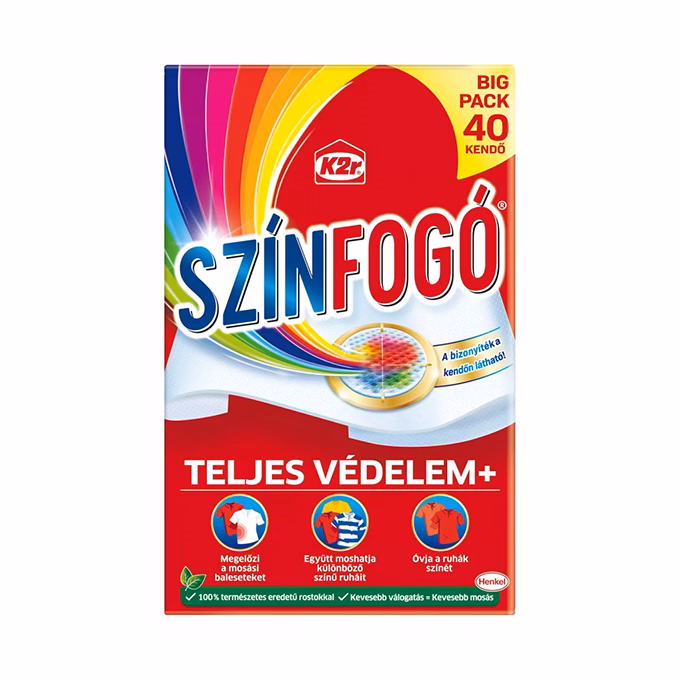 Színfogó kendő K2R 40 darabos