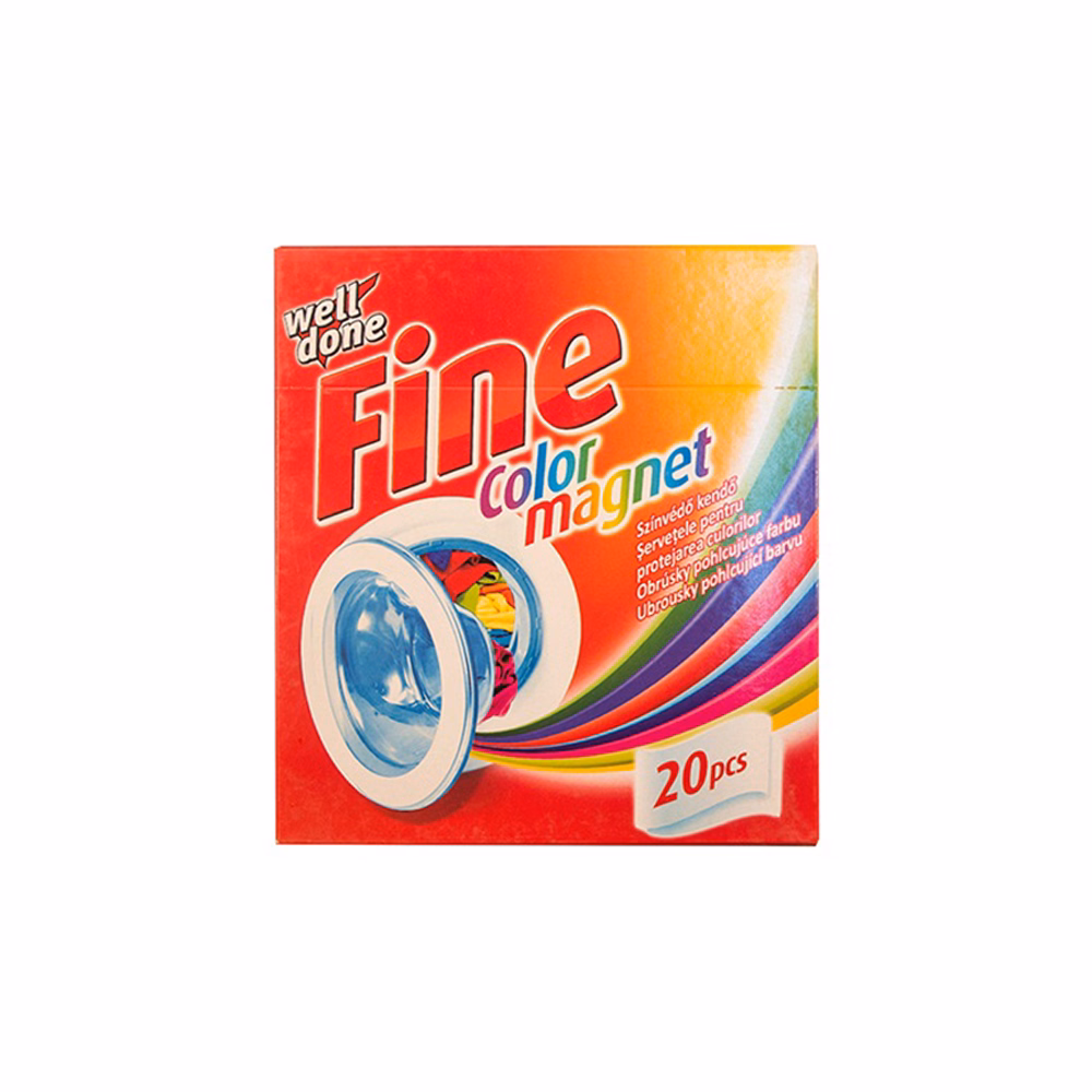 Színvédő kendő WELL DONE Fine 20 db
