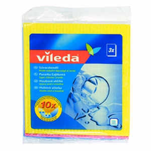 Szivacskendő VILEDA Classic szuper nedvszívó 18x20 cm 3 db