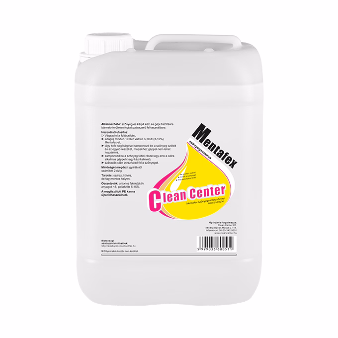 Szőnyegsampon CLEAN CENTER Mentafex 5L