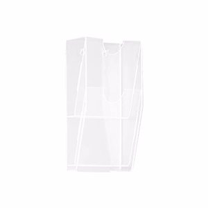 Szórólaptartó fali A/4 2 rekeszes