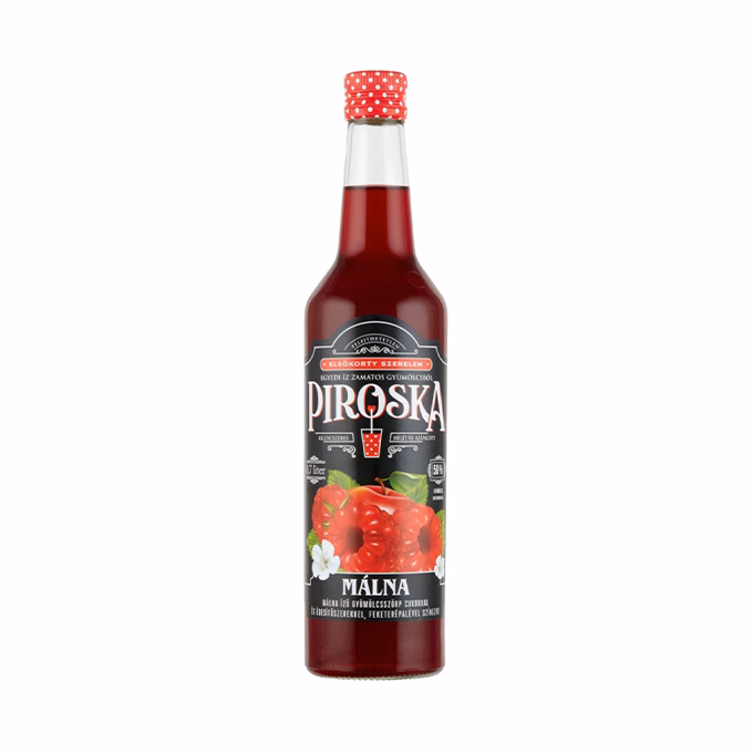 Szörp PIROSKA Classic hagyományos málna 0,7L