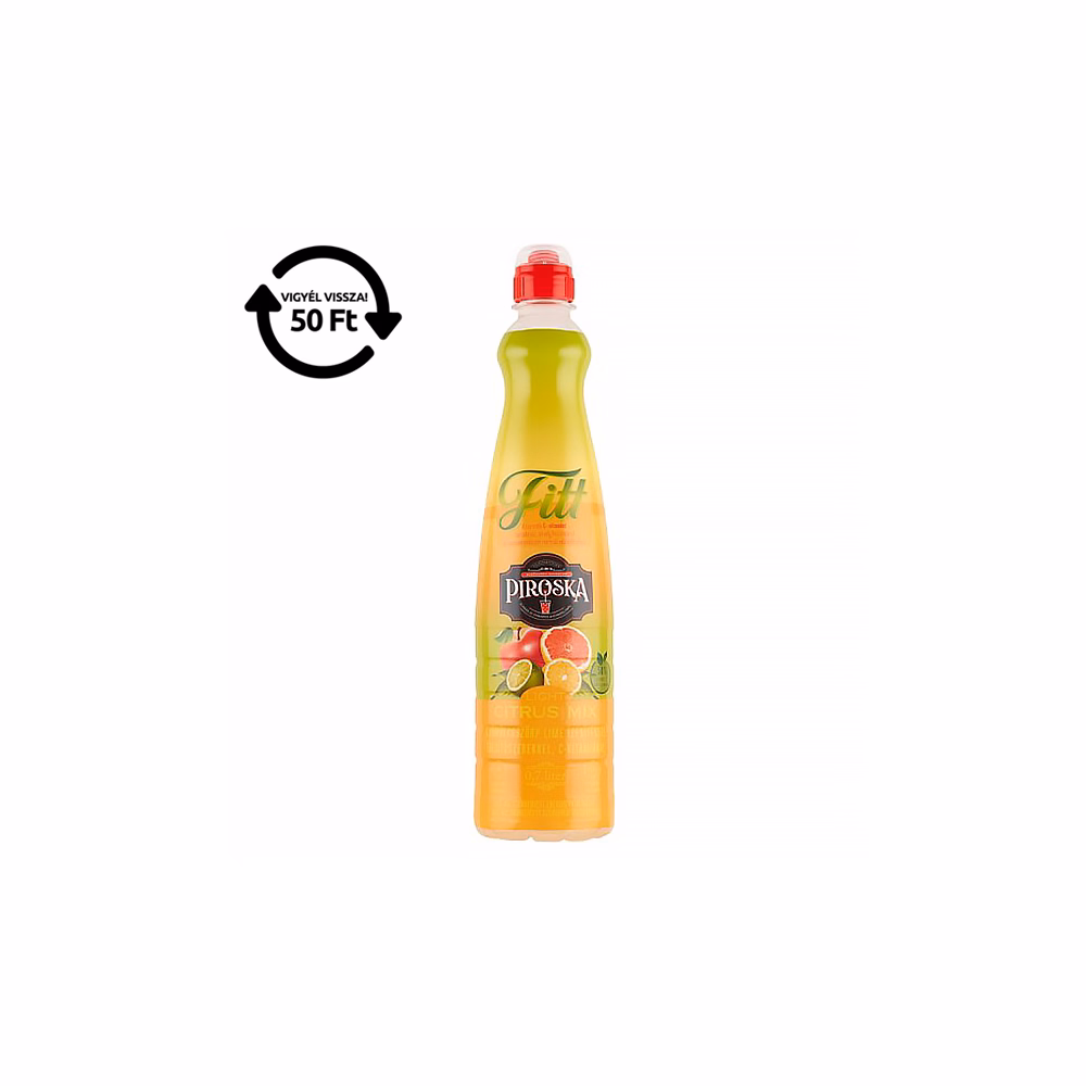 Szörp PIROSKA Fitt citrus 0,7L pet DRS
