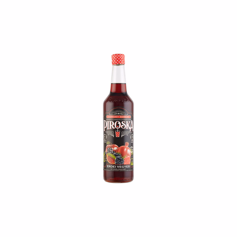 Szörp PIROSKA Hagyományos erdei vegyes gyümölcs 0,7L