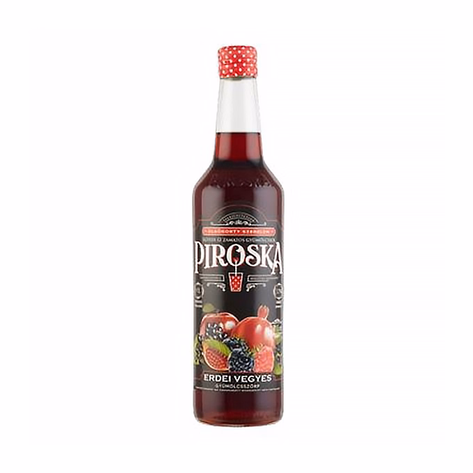 Szörp PIROSKA erdei vegyes gyümölcs üveges 0,7L