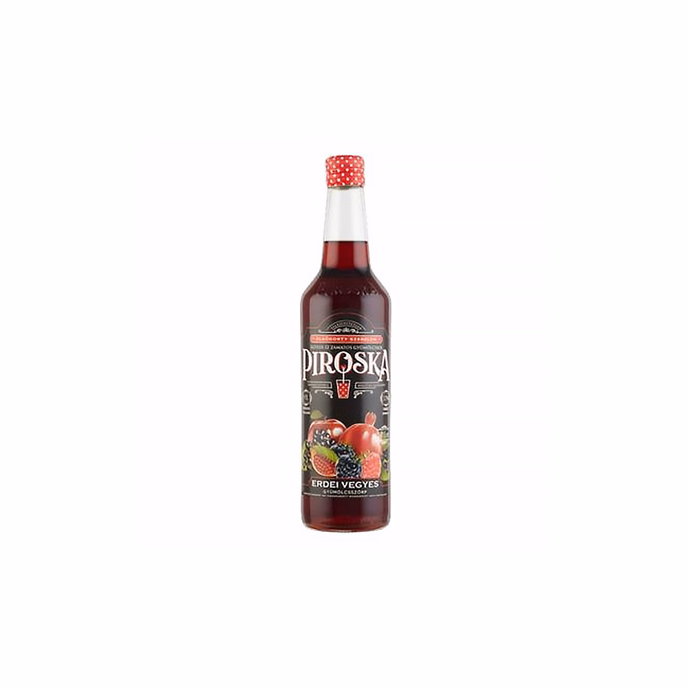 Szörp PIROSKA erdei vegyes gyümölcs üveges 0,7L