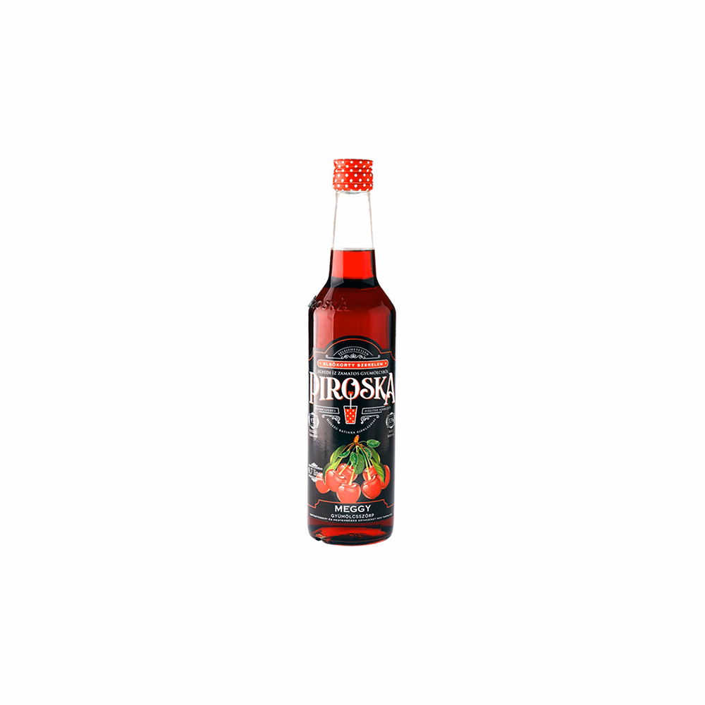 Szörp PIROSKA meggy üveges 0,7l