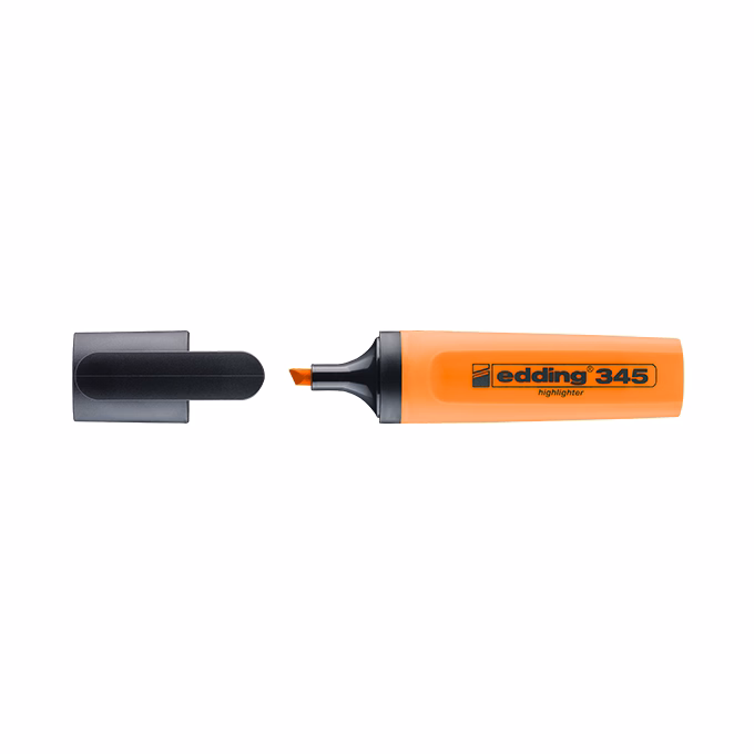 Szövegkiemelő EDDING 345 2-5 mm narancssárga