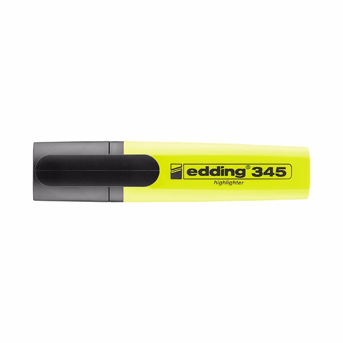 Szövegkiemelő EDDING 345 2-5 mm sárga