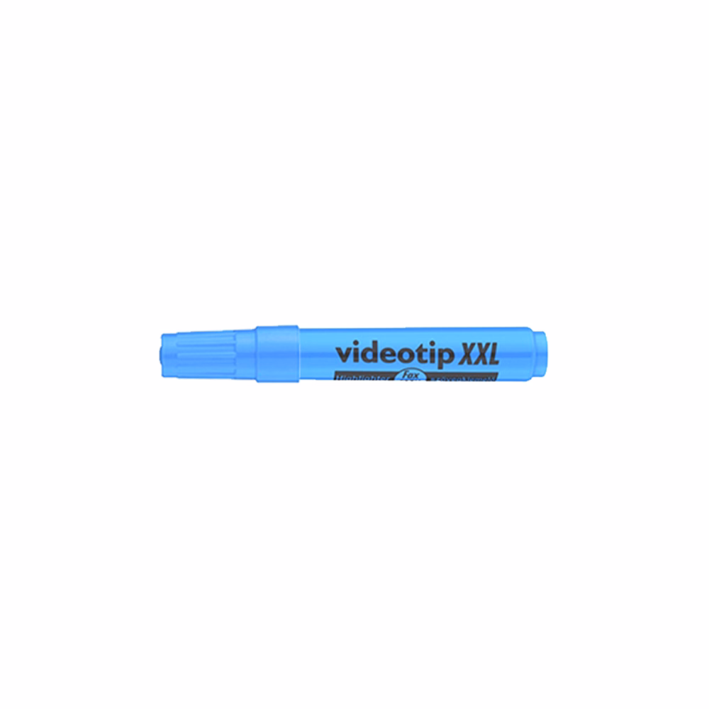 Szövegkiemelő ICO Videotip XXL kék 1-4mm