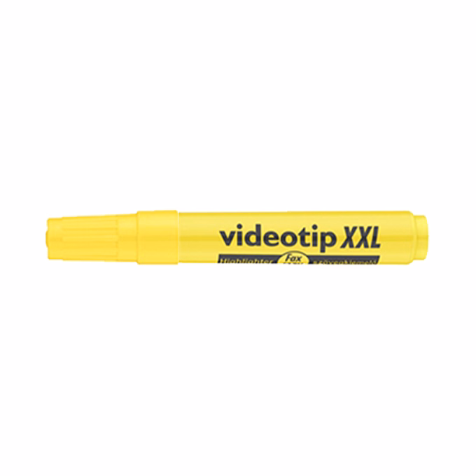 Szövegkiemelő ICO Videotip XXL sárga 1-4mm