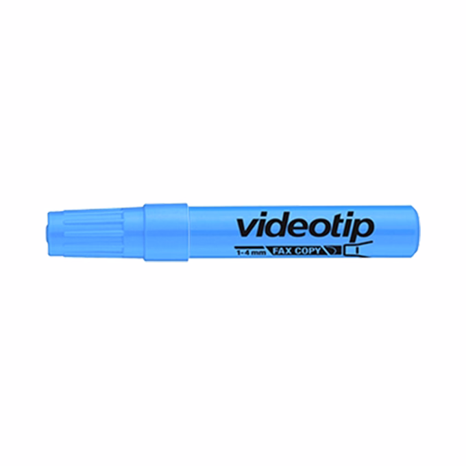 Szövegkiemelő ICO Videotip kék 1-4mm