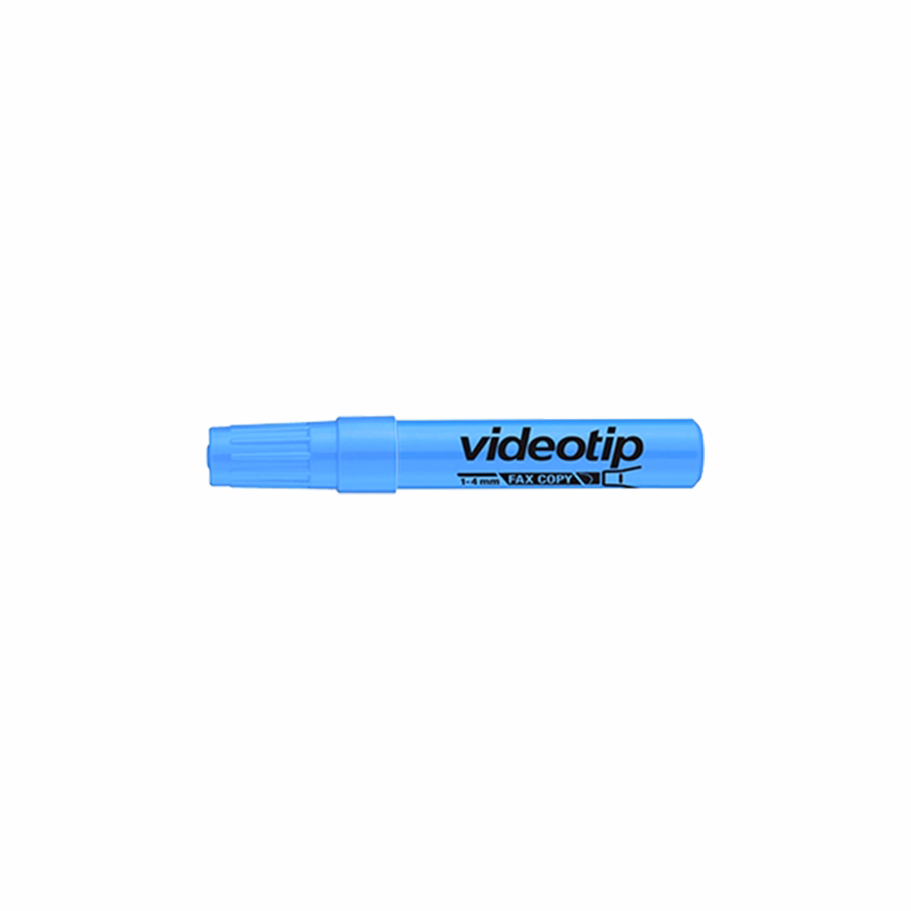 Szövegkiemelő ICO Videotip kék 1-4mm