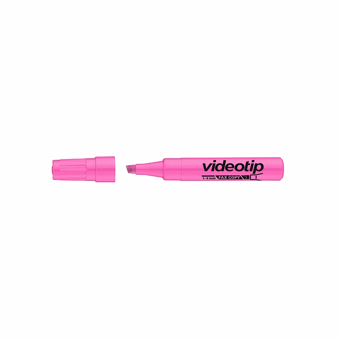 Szövegkiemelő ICO Videotip rózsa 1-4mm