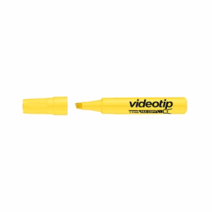Szövegkiemelő ICO Videotip sárga 1-4mm