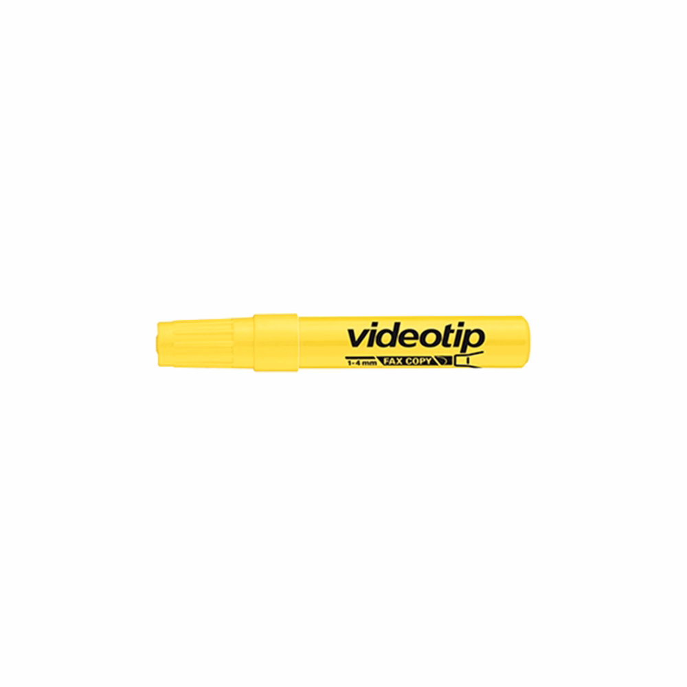 Szövegkiemelő ICO Videotip sárga 1-4mm