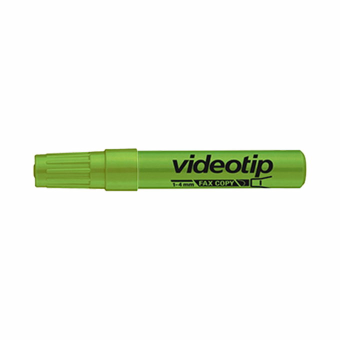 Szövegkiemelő ICO Videotip zöld 1-4mm