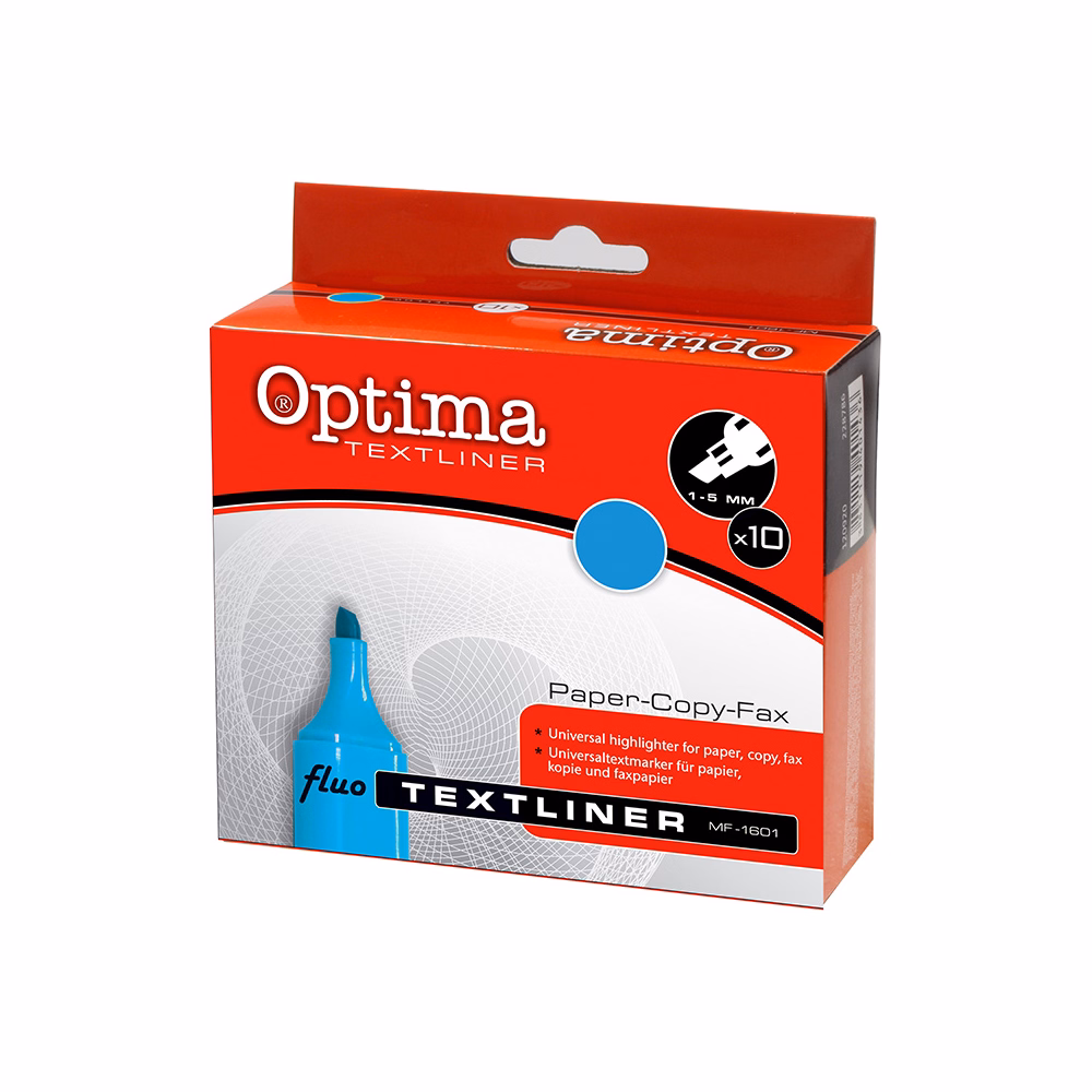 Szövegkiemelő OPTIMA kék