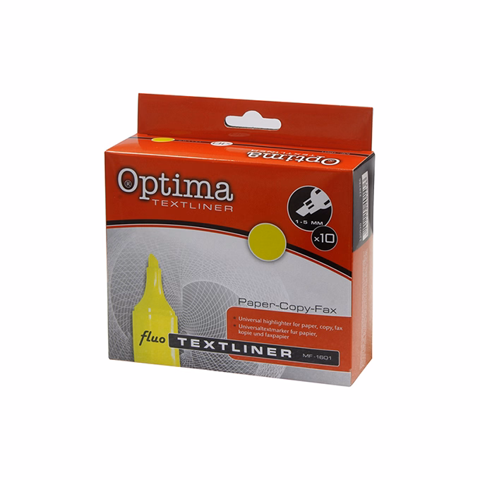 Szövegkiemelő OPTIMA sárga