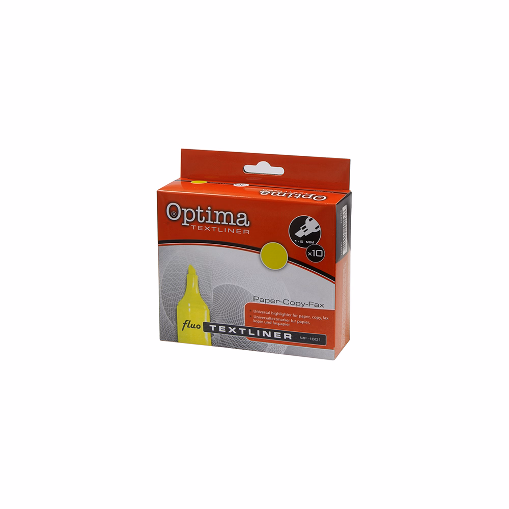 Szövegkiemelő OPTIMA sárga
