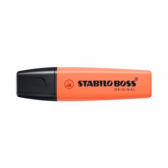 Szövegkiemelő STABILO Boss Original Pastel 1-5mm halvány koral piros