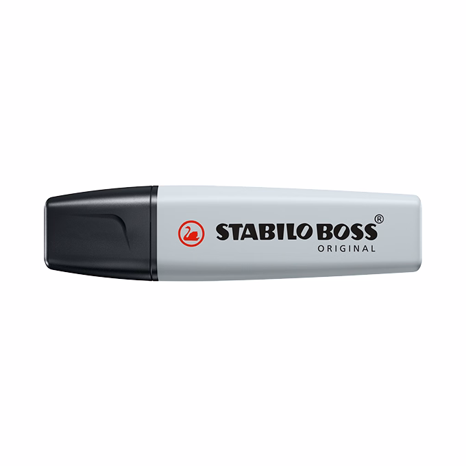 Szövegkiemelő STABILO Boss Original Pastel 1-5mm poros szürke