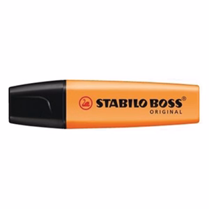 Szövegkiemelő STABILO Boss narancs Szövegkiemelő STABILO Boss narancs