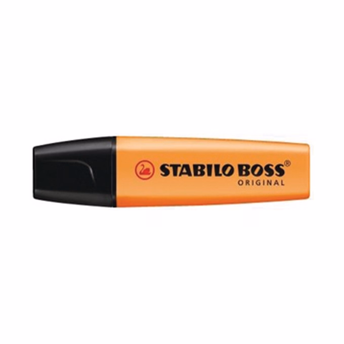 Szövegkiemelő STABILO Boss narancs Szövegkiemelő STABILO Boss narancs