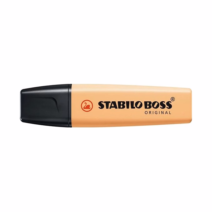 Szövegkiemelő STABILO Boss pasztell fakó narancs