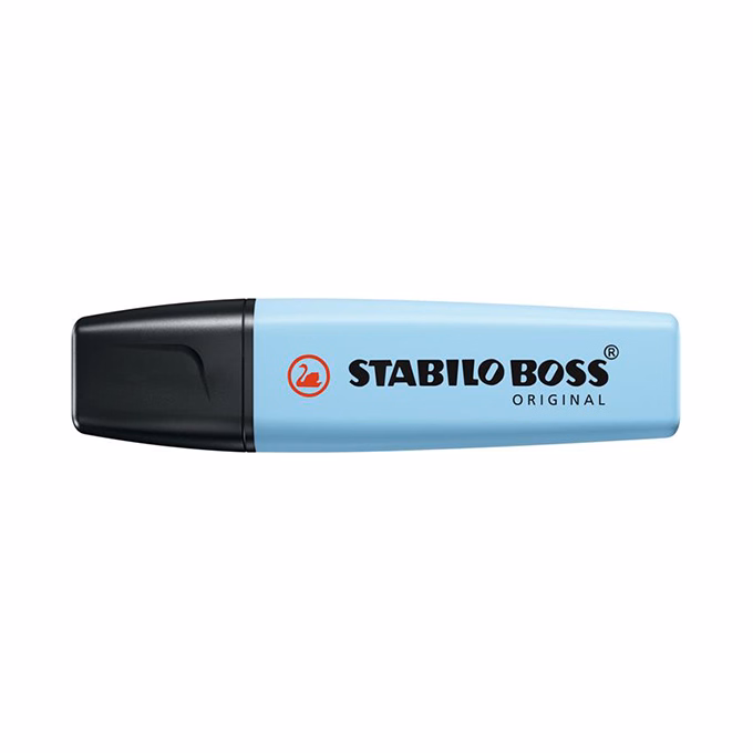 Szövegkiemelő STABILO Boss pasztell jeges kék