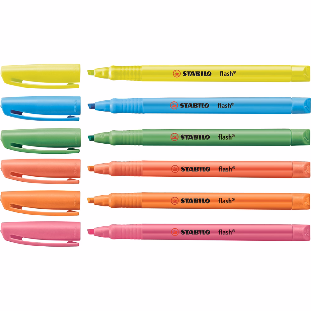 Szövegkiemelő STABILO Flash zöld