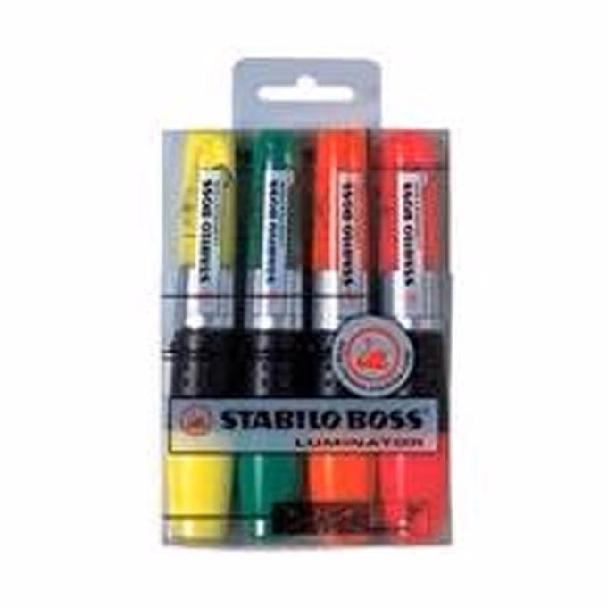 Szövegkiemelő STABILO Luminator 4 darabos