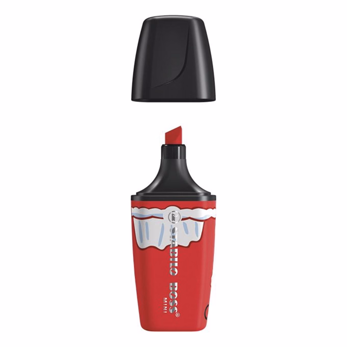 Szövegkiemelő készlet STABILO Boss Mini Frosty Friends 5 darabos