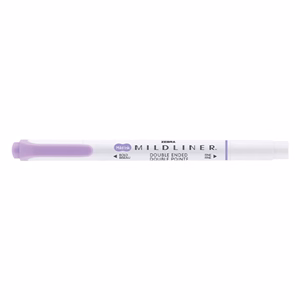 Szövegkiemelő kétvégű ZEBRA Mildliner cool & refined 1,4-4,0 mm lila