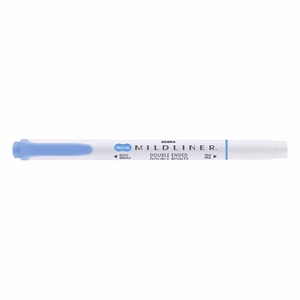 Szövegkiemelő kétvégű ZEBRA Mildliner cool & refined 1,4-4,0 mm sötétkék
