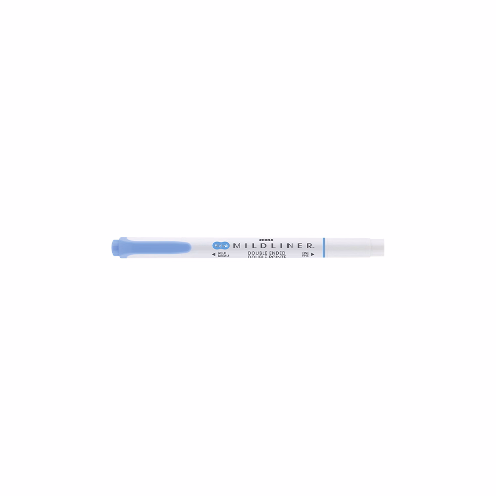 Szövegkiemelő kétvégű ZEBRA Mildliner cool & refined 1,4-4,0 mm sötétkék