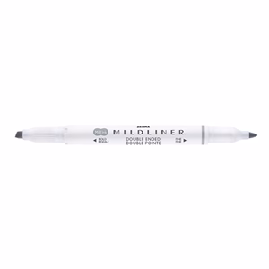 Szövegkiemelő kétvégű ZEBRA Mildliner cool & refined 1,4-4,0 mm szürke