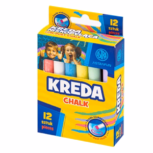 Táblakréta ASTRA FUN 2x6 szín