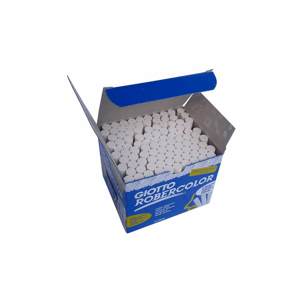 Táblakréta GIOTTO Robercolor fehér kerek 100 darabos