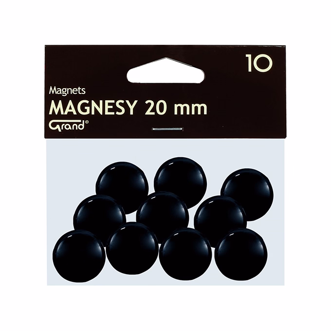 Táblamágnes GRAND 20mm fekete Táblamágnes GRAND 20mm fekete